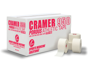 Cramer 950 Athletic Tape taśma do tejpowania 32 rolki biała