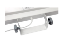NBV-2x30NLW lampa bakteriobójcza bezpośredniego działania 2x30W ścienna z licznikiem LED - uchwyt mocowania do ściany
