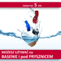 Taśma do kinesiotapingu TheraBand XactStretch 12928 beżowo-beżowa - wodoodporna