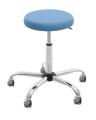 Taboret medyczny Meden-Inmed dla terapeuty - tapicerka Standard kolor nr 02 Niebieski
