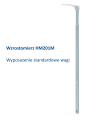 Charder MS4900 cyfrowa waga lekarska - wzrostomierz HM201M