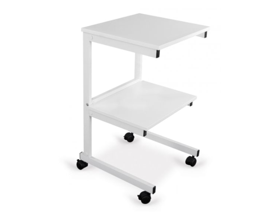 SA.II stolik-wózek aluminiowy pod 2 aparaty medyczne | EpicMED sprzęt i wyposażenie medyczne