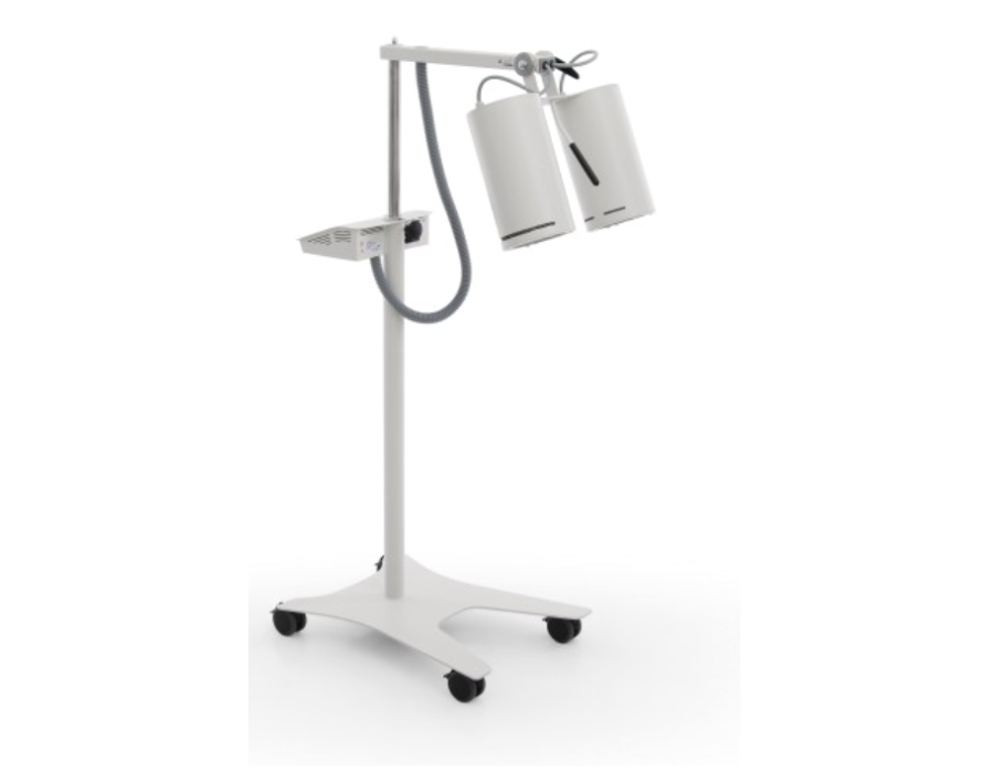 Solmed Duo lampa IR sollux do światłoterapii ze statywem | EpicMED sprzęt i wyposażenie medyczne