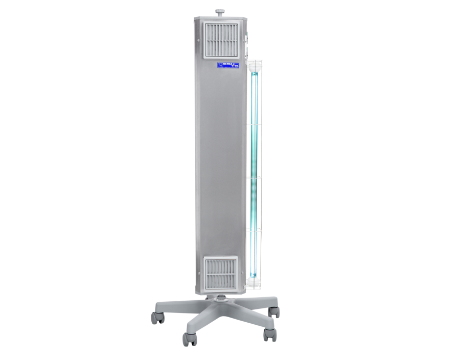 NBVE-60/30P 2-funkcyjna lampa bakteriobójcza przepływowa 2x30W+30W mobilna | EpicMED sprzęt i wyposażenie medyczne