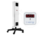 ASB-255MC mobilna lampa UV-C Aseptor Basic przepływowa z licznikiem