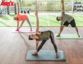 Airex Fitline 140 różowa mata do ćwiczeń fitness i pilatesu
