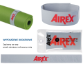 Airex Fitline 140 kolor jasny zielony (kiwi) - pasek zapinany na rzep do spinania zrolowanej maty (wyposażenie dodatkowe)