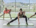Airex Fitline 180 mata do grupowych ćwiczeń fitness - kolor kiwi (jasny zielony)