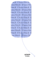 Dura-Stick Plus 42199 elektrody samoprzylepne 5x9cm 20 sztuk - kabel elektrody zakończony gniazdem (wtykiem) 2mm