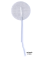 Dura-Stick Premium 42205 elektrody samoprzylepne ø3.2cm - kabel elektrody zakończony gniazdem (wtykiem) 2mm