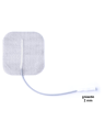 Dura-Stick Premium 42209 elektrody samoprzylepne 5x5cm - kabel elektrody zakończony gniazdem (wtykiem) 2mm