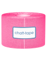 Chatt-Tape 5004 różowa taśma bawełniana do kinesiotapingu  - szerokość rolki 5cm, długość na rolce 5m
