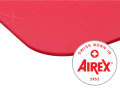 Airex Coronella 200 czerwona mata do ćwiczeń o wymiarach 200 x 60 cm i grubości 15 mm (tolerancja wymiarów +/- 2,5%)