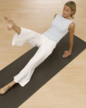 Airex Coronella 185 czarna mata do ćwiczeń fitness i pilatesu