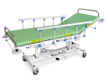 JWZ02A hydrauliczny wózek szpitalny z barierkami aluminiowymi do transportu pacjentów | EpicMED sprzęt i wyposażenie medyczne