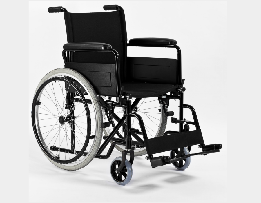 Basic-TIM H011B/48 ręczny wózek inwalidzki stalowy | EpicMED sprzęt i wyposażenie medyczne