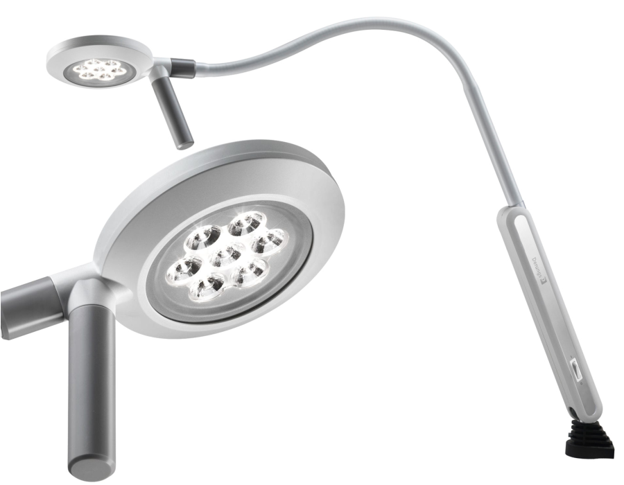Visiano 10-1.P.S10B LED bezcieniowa lampa zabiegowo-diagnostyczna 13W z zaciskiem stołowym | EpicMED sprzęt i wyposażenie medyczne