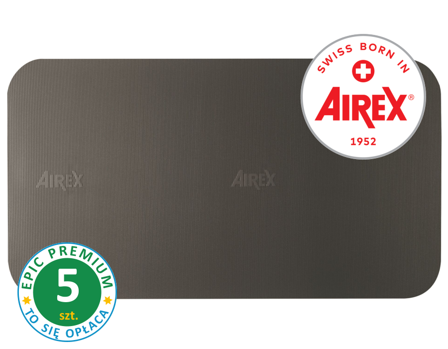 Airex Corona 200 rehabilitacyjne maty do ćwiczeń 200x100x1.5 czarne 5 sztuk | EpicMED sprzęt i wyposażenie medyczne