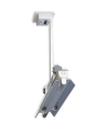 NBV-15SLW RC lampa bakteriobójcza bezp. działania 1x15W sufitowa z pilotem i licznikiem LED - licznik LW zamontowany w uchwycie sufitowym