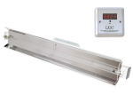 NBV-30NLW lampa bakteriobójcza bezpośredniego działania 1x30W ścienna z licznikiem LED