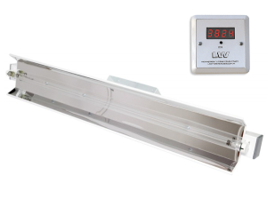 NBV-30NLW lampa bakteriobójcza bezpośredniego działania 1x30W ścienna z licznikiem LED