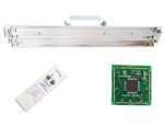 NBV-2x30NL RC lampa bakteriobójcza bezp. działania 2x30W ścienna z pilotem i licznikiem
