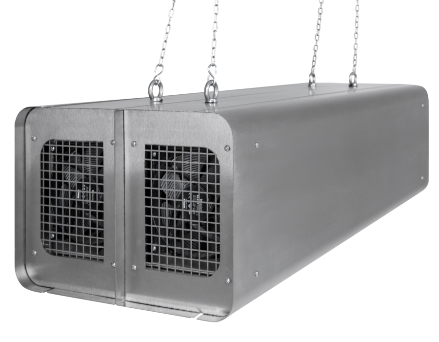 GermiProtect GP4x55S przepływowy sterylizator powietrza - sufitowa lampa UV-C dużych kubatur | EpicMED sprzęt i wyposażenie medyczne
