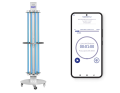 NBV-8x36P BT wielokierunkowa lampa bakteriobójcza bezpośredniego działania 288W mobilna | EpicMED sprzęt i wyposażenie medyczne
