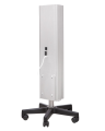 ASB-236M INOX mobilna lampa UV-C Aseptor Basic przepływowa - tył lampy