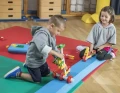 Airex Atlas mata w kolorze morskim do gier i zabaw oraz terapii zajęciowej w przedszkolach specjalnych