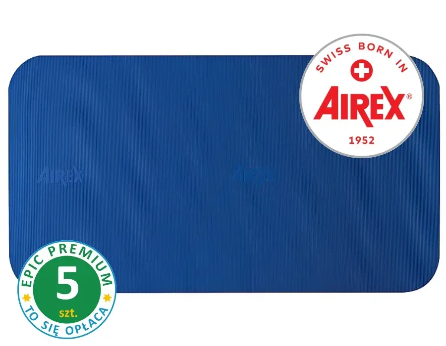 Airex Corona 200 rehabilitacyjne maty do ćwiczeń 200x100x1.5 niebieskie 5 sztuk | EpicMED sprzęt i wyposażenie medyczne