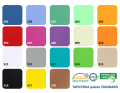 TR-03S taboret lekarski regulowany - dostępne kolory tapicerki z palety Standard