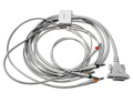 KEKG-30R kabel pacjenta dla medycyny - wyposażenie standardowe aparatu EKG AsCARD Grey 07.305W