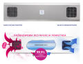 ASB-236W RC INOX Aseptor Basic ścienna lampa UV-C przepływowa - zasada działania