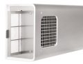 ASB-255W RC INOX lampa UV-C Aseptor Basic przepływowa ścienna - wysuwany filtr zasysanego powietrza