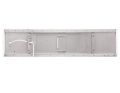 ASB-255W RC INOX lampa UV-C Aseptor Basic przepływowa ścienna - tył obudowy lampy