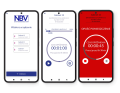 NBV-15P BT lampa bakteriobójcza bezpośredniego działania 1x15W mobilna - sterowana przez aplikację NBV App smartfonu z systemem Android