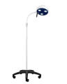 FLH-D3RB.LED bezcieniowa lampa zabiegowa na statywie z kółkami z włącznikiem bezdotykowym