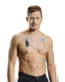 Holter EKG Faros 180 rejestrator zapisu EKG - przykłady aplikacji elektrod z zastosowaniem kabla pacjenta