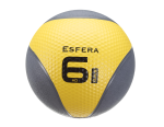 Trendy Esfera Premium 6606 piłka lekarska 6kg 29cm żółto-szara