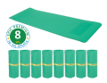 Thera Band EM 25054 Set 8 zielonych mat gimnastycznych 190x60x1.5 do ćwiczeń | EpicMED sprzęt i wyposażenie medyczne