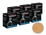 Thera-Band XactStretch 12928 Set 6 rolek beżowej taśmy kinezjologicznej 5x500 cm