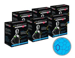 Thera-Band XactStretch 12929 Set 6 rolek niebieskiej taśmy kinezjologicznej 5x500 cm