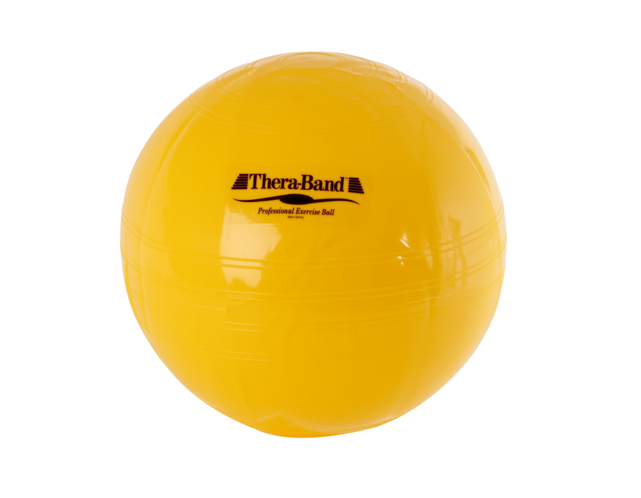 Thera-Band Professional Exercise Ball 23001 piłka rehabilitacyjna 45 cm żółta | EpicMED sprzęt i wyposażenie medyczne