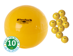 TB Professional Exercise Ball 23001 Set 10 piłek rehabilitacyjnych 45 cm żółte