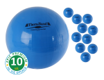TB Professional Exercise Ball 23004 Set 10 piłek rehabilitacyjnych 75 cm niebieskie