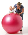 TOGU Theragym Ball ABS 400950 piłka do zajęć z dziećmi 95cm rubinowa