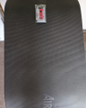OUTLET - Airex Coronella 200 mata do ćwiczeń 200x60x1,5 czarna - zdjęcie maty z gratisowym paskiem
