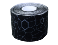 Taśma do kinesiotapingu TheraBand XactStretch 5cm x 5m 12926 czarno-szara