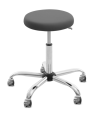 Taboret medyczny Meden-Inmed dla terapeuty - tapicerka Standard kolor nr 07 Grafitowy